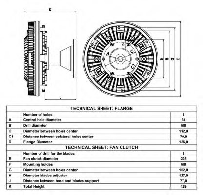 NRF 49014 Clutch, radiator fan